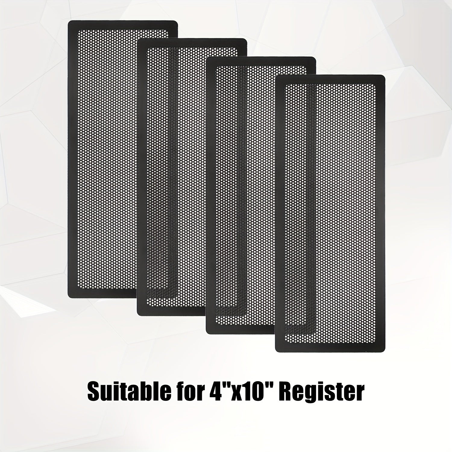 Magnetic Vent Mesh Covers 4pcs Floor Register Vent Cover