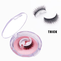 Reusable Self Adhesive Eyelashes Natural Look False Lashes