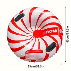 1pc PVC Inflatable Ski Ring with Safety Handle