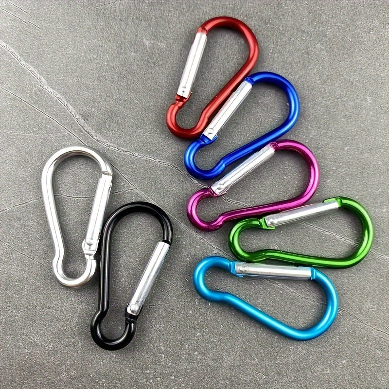 Gourd Shape Spring Buckle Key Chain Aluminum Backpack Hanging Buckle