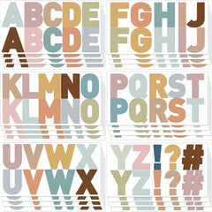 26 Letters 3 Punctuation Stickers 5 inch Self Adhesive for Bullet Journals
