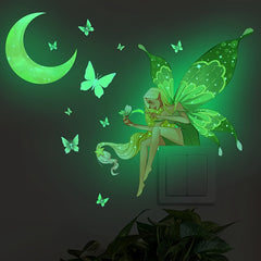 5 Sheets Glow-In-The-Dark Inkjet Printable Sticker Paper, Waterproof Vinyl Decal