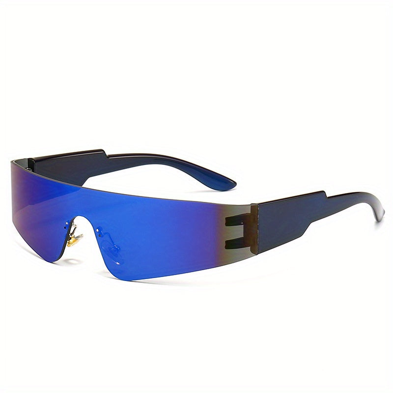 Y2K Cyberpunk Sunglasses UV400 for Outdoor Activities