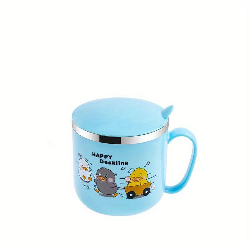 304 Stainless Steel Kids' Drinking Cup with Anti Fall and Measurement Scale