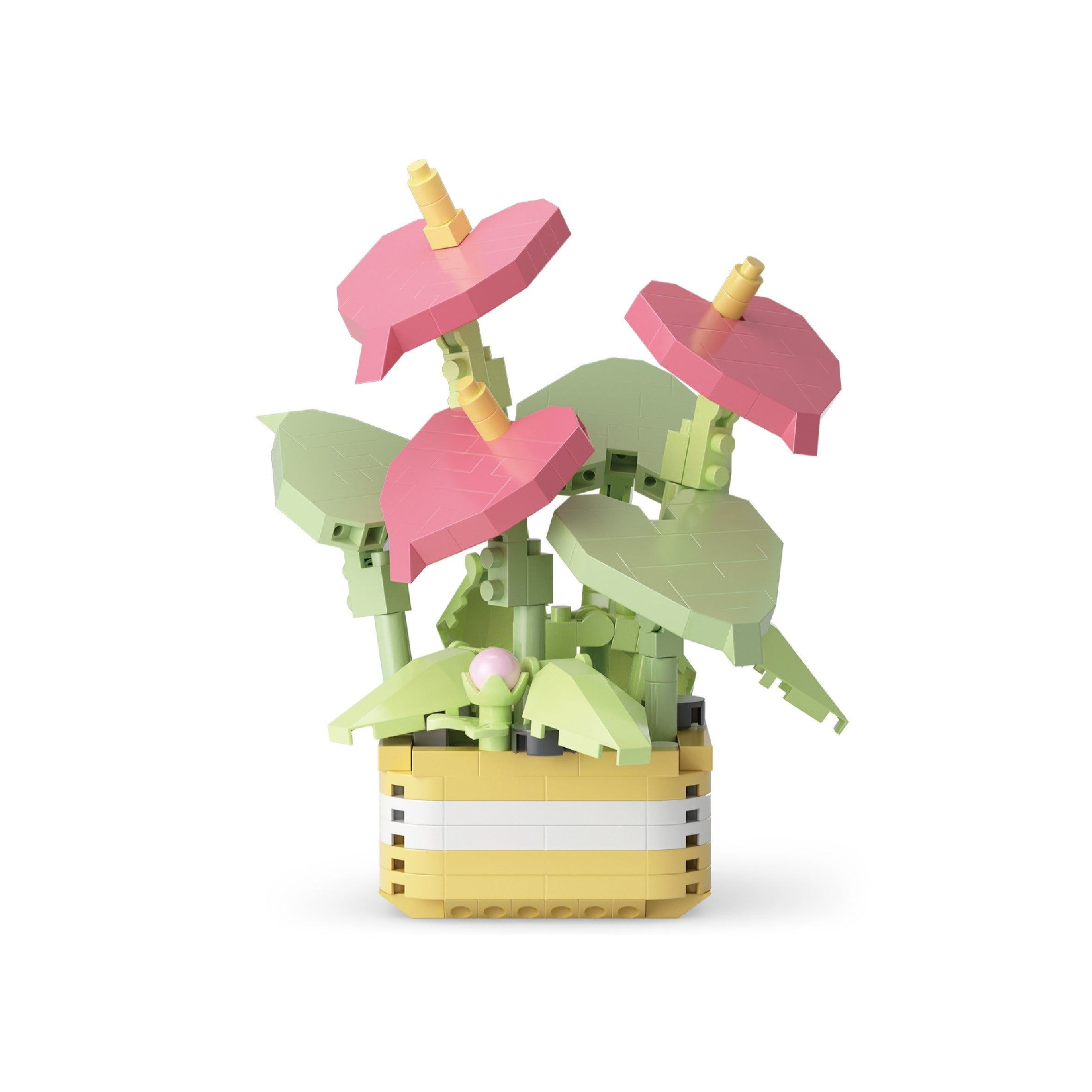 DIY Succulent Building Block Flowers Immortal Flowers Desktop Ornaments