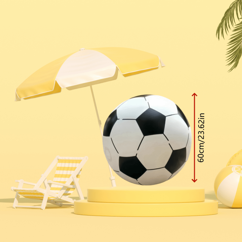 Inflatable Football for Pool Parties Beach Backyard Fun