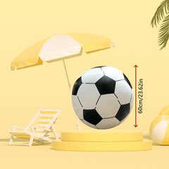 Inflatable Football for Pool Parties Beach Backyard Fun