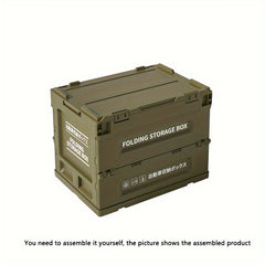 Green Foldable Storage Box for Car Trunk and Home Garage 36cm