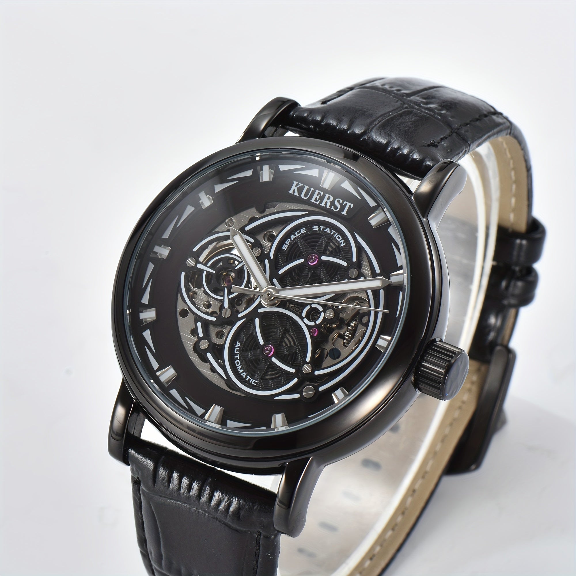 KUERST Men's Night Glow Automatic Mechanical Watch