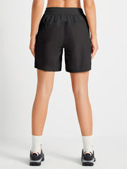 Women's Drawstring Running Shorts Quick Dry with Pocket