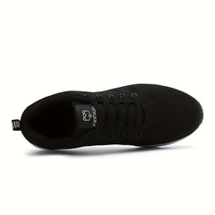 Woven Running Shoes Lightweight Comfy Mesh Sneakers Outdoor Walking Shoes