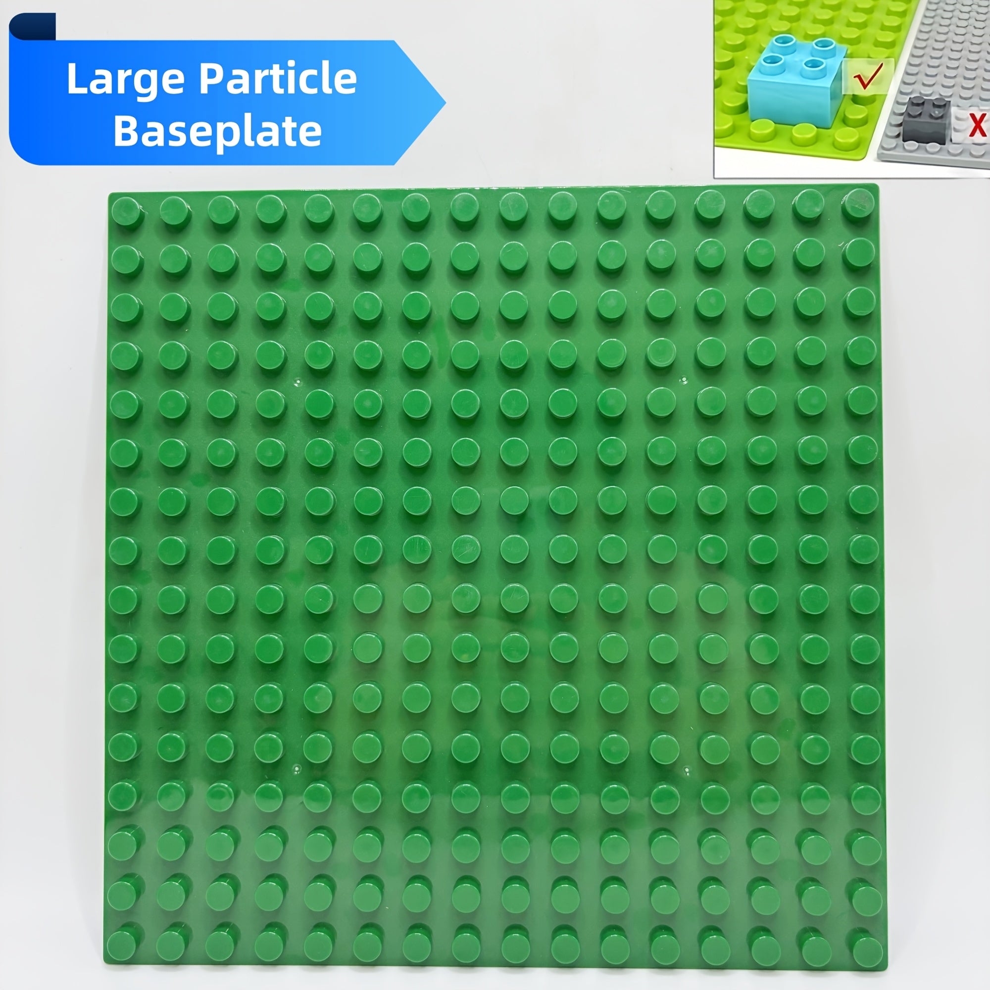1pc Classic Building Blocks 25 5 x 25 Large Particle Baseplate