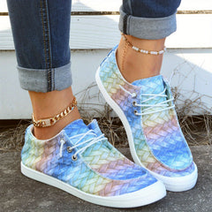 Women's Canvas Low Top Slip On Shoes Lightweight & Comfy