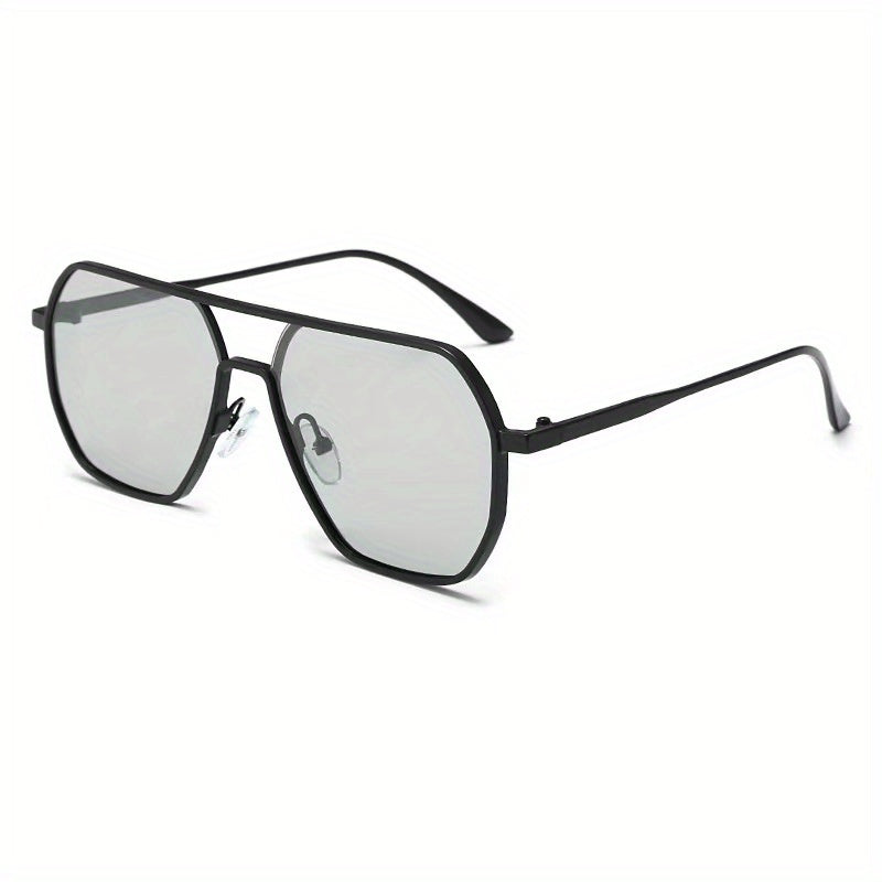 Men's Metal Frame Polarized Sunglasses UV Protection