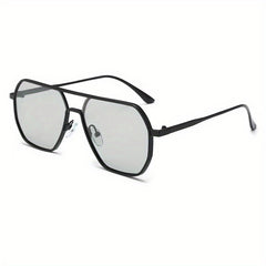 Men's Metal Frame Polarized Sunglasses UV Protection