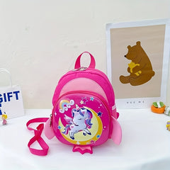 Children's Cartoon Pony Backpack Outdoor Casual Backpack