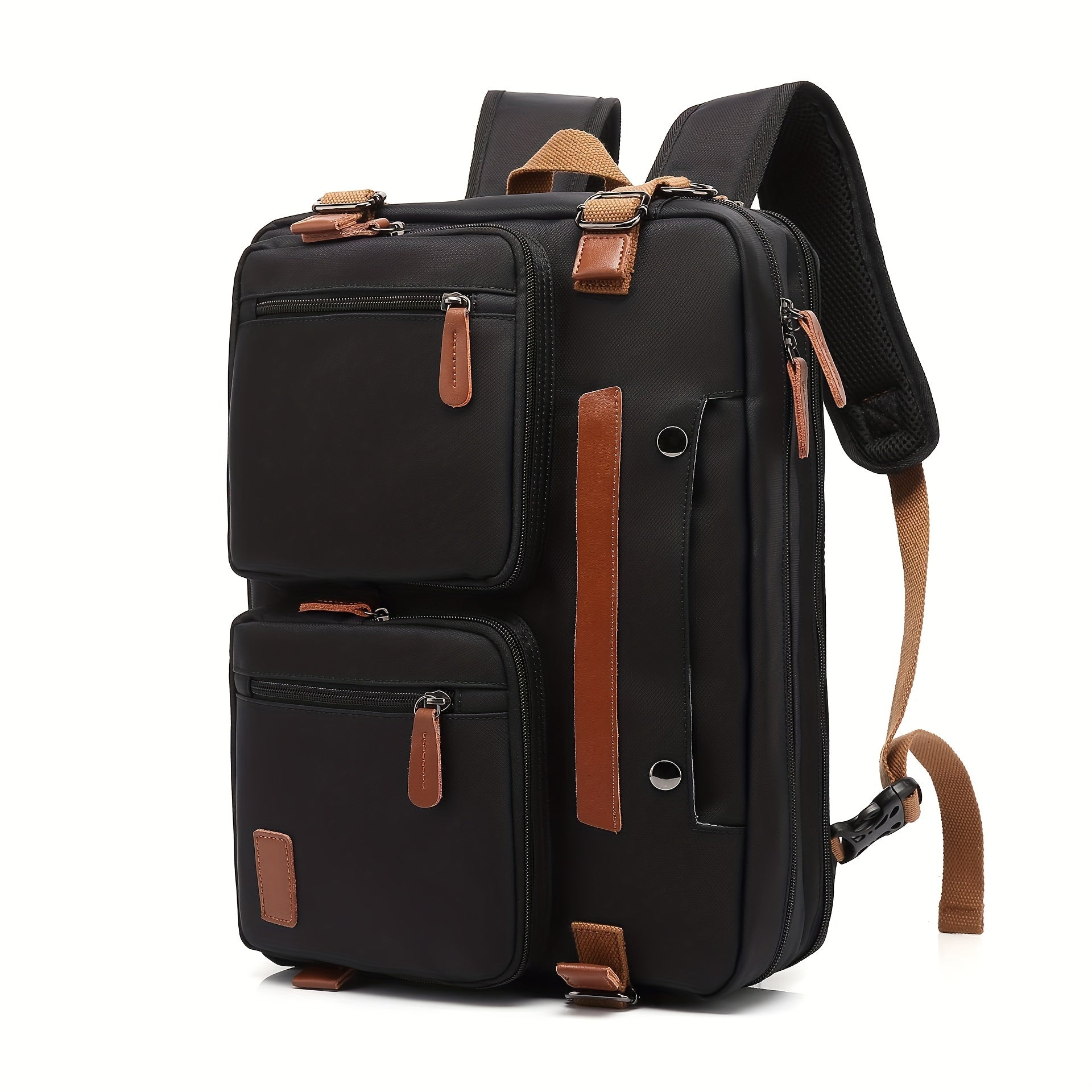 Convertible Backpack Messenger Bag Shoulder Bag Laptop Case Handbag Business