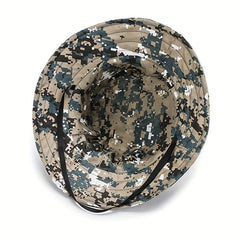 Men's Outdoor Fishing Sunshade Camo Fisherman Hat