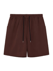 Men's Classic Casual Elastic Waist Shorts for Summer