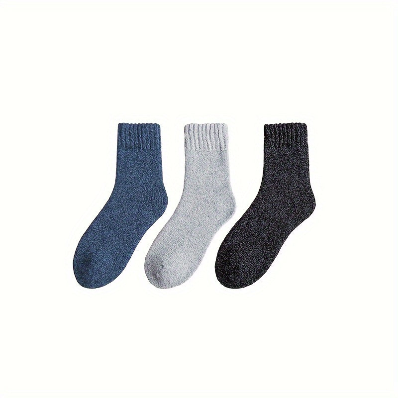 Men's Winter Warm Outdoor Hiking Crew Socks