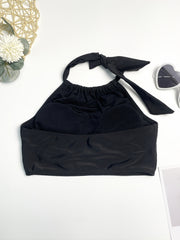 Halter Neck Bikini Top Beachwear Swimsuit Top Women's Swimwear