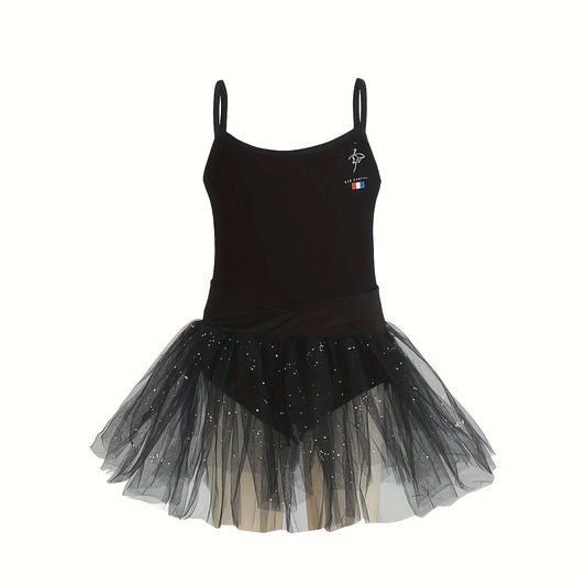 Girls Sequin Tutu Ballet Leotard