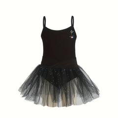 Girls Sequin Tutu Ballet Leotard