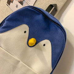 Canvas Backpack Large Capacity Cartoon Backpack