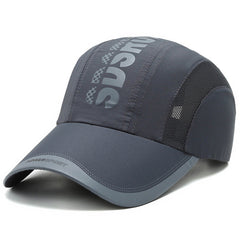 Summer Baseball Cap Outdoor Sun Hat Quick Dry Breathable Mesh Hat