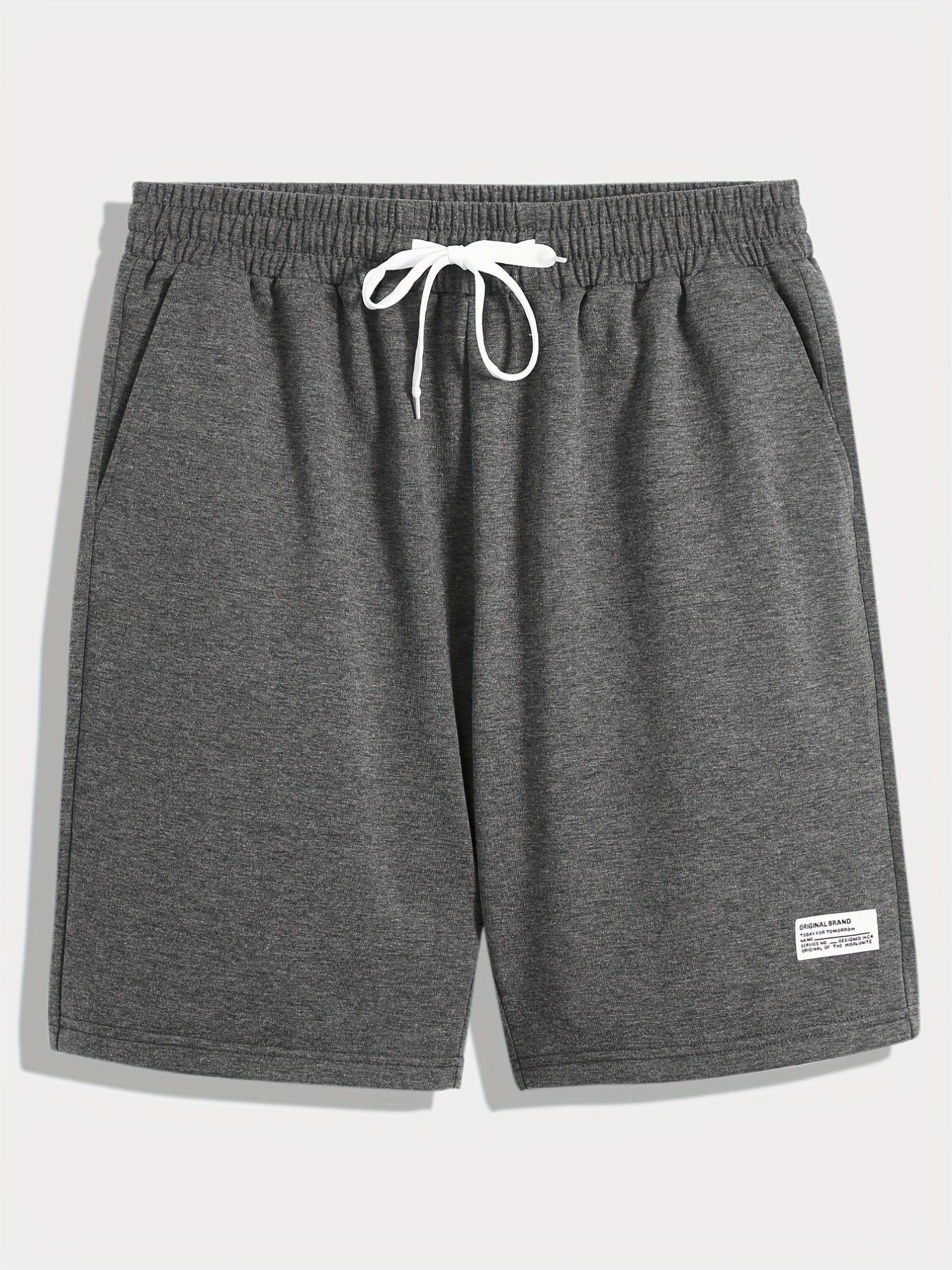 Men's Stretch Drawstring Knit Shorts for Summer