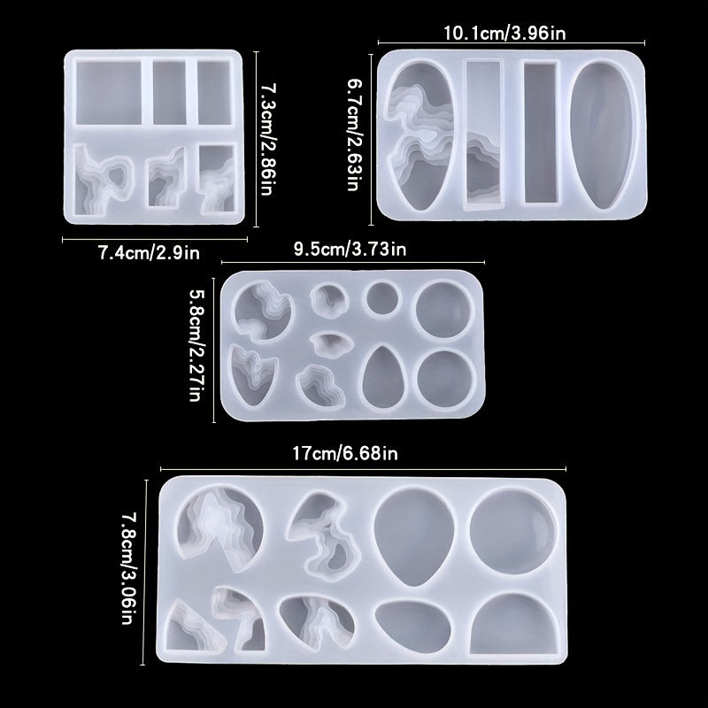 Ocean Style Resin Molds for Jewelry Making