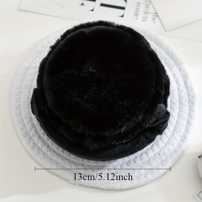 Cozy Knit Fleece Earmuffs for Women - Winter Ear Warmers
