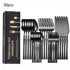 Halloween Stainless Steel Cutlery Set - 30pcs