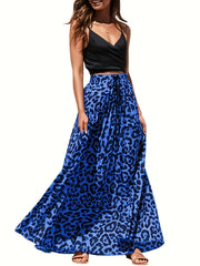 High Waist Maxi Skirt for Beach Vacation