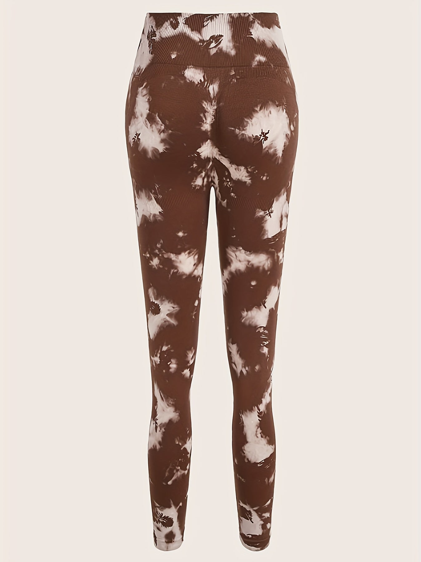 Tie Dye Yoga Workout Pants Stretch Running Leggings Women's Activewear