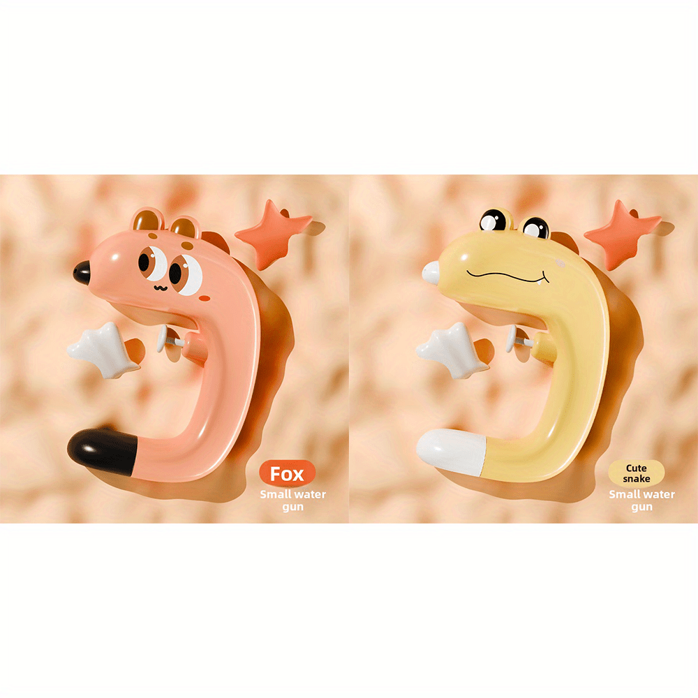 Mini Summer Water Play Cartoon Water Gun Drifting Small Water Gun Toy