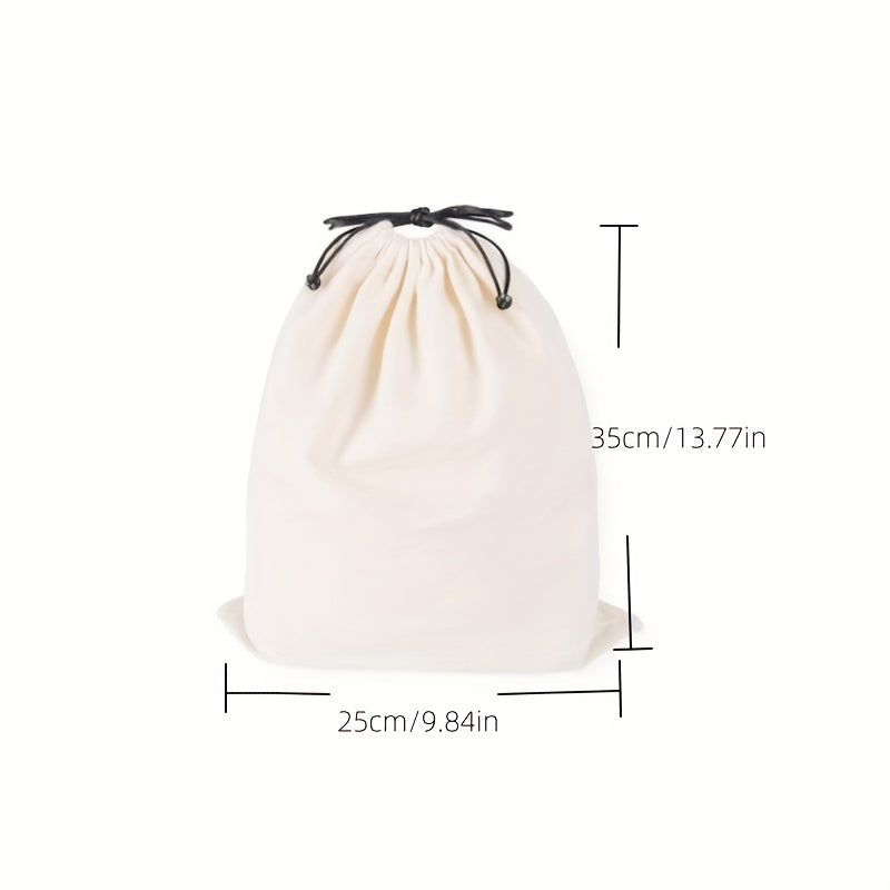 Drawstring Bag Dustproof Backpack For Shoes Clothes Outdoor Travel