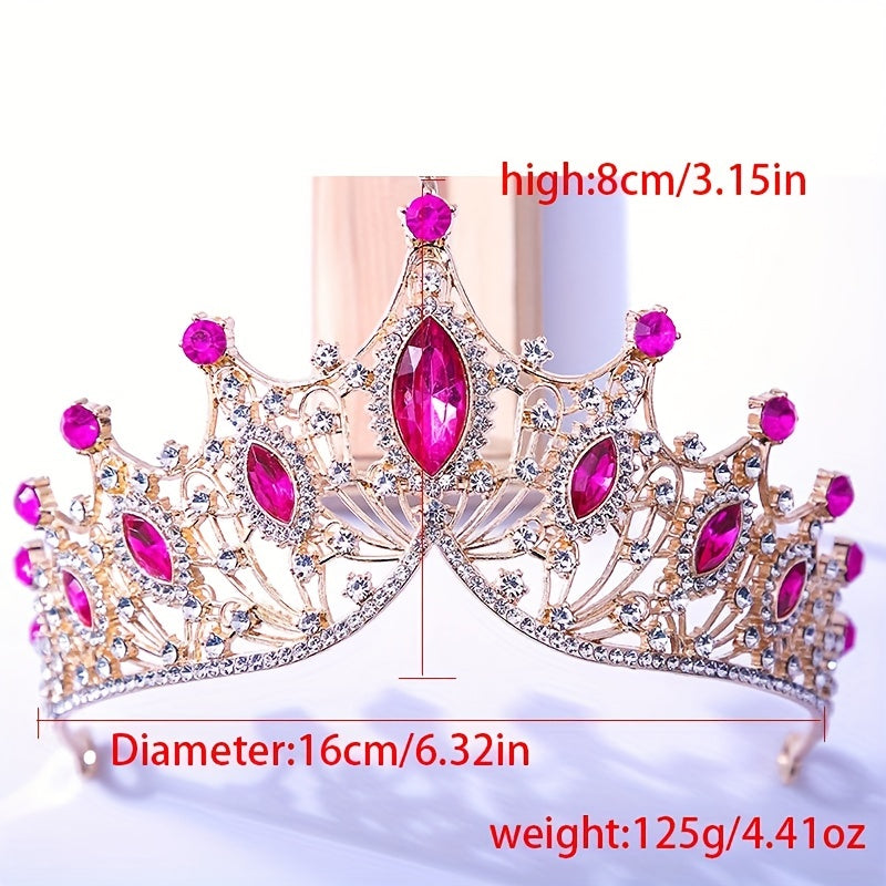 Colorful Crown Headband Hair Accessory for Girls