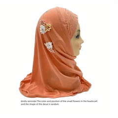 Muslim Bandana Arab Hat Hijab for Little Girls