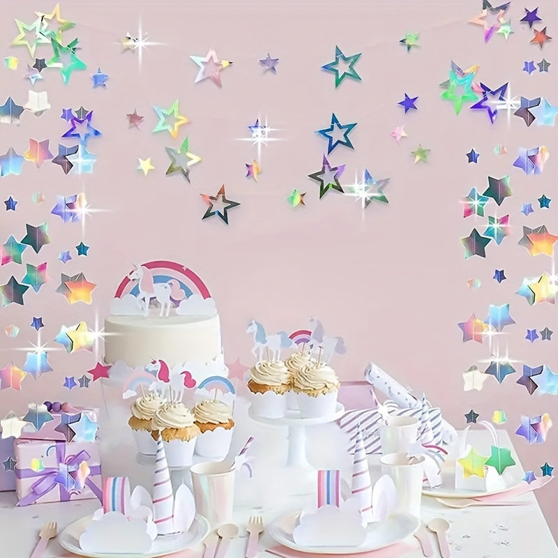 Sequins Star Hanging Decoration for Party Favors