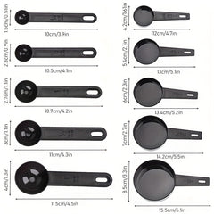 Measuring Cups & Spoons Set Baking Tool Multifunctional Plastic Graduated Spoon