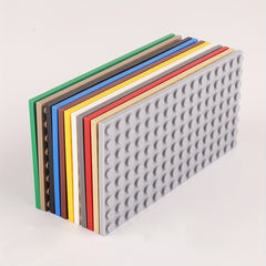 5 Pack Small Particle Building Blocks Base Plate 8x16 Hole Set