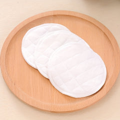 12pc Reusable Cotton Breast Pads, Anti-Overflow, Washable & Thicken