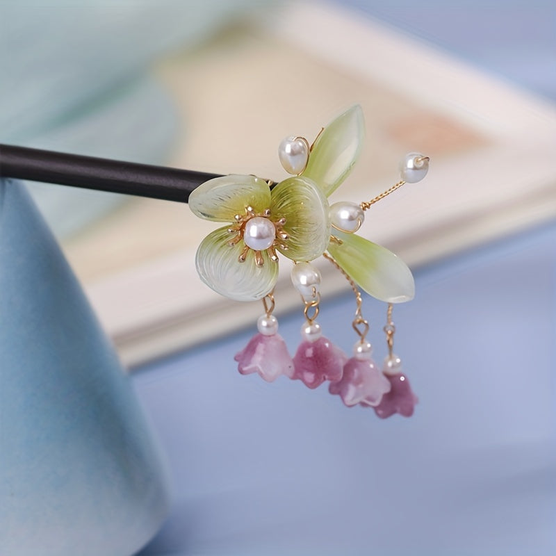 Girl's Flower Hairpin Fairy Headdress