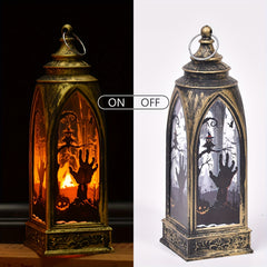 Snow Village Mini House Lamp with LED Light Decoration