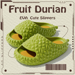 Men's Lightweight Fruit Slippers Open Toe Home Shoes for Shower