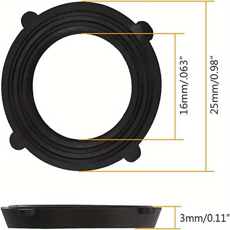 40pcs Rubber Hose Washers Seals for 7/8/10 Standard Garden Shower Hose