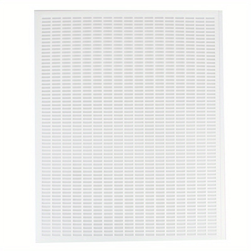 Diagonal Insulation Board - Universal Plastic Yellow Flat Insulation Grille