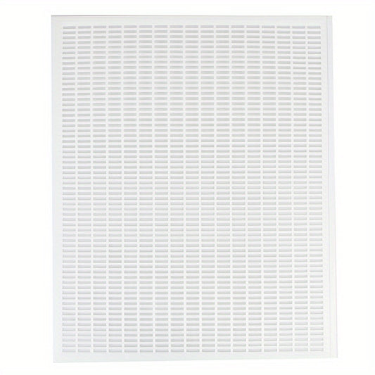 Diagonal Insulation Board - Universal Plastic Yellow Flat Insulation Grille