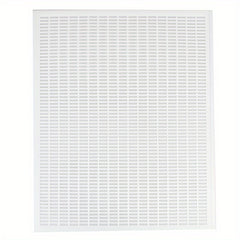 Diagonal Insulation Board - Universal Plastic Yellow Flat Insulation Grille